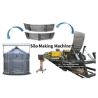 Storage Grain Galvanize Corn Seed Feed Grain Silos Bins sidewall machine for Rice Mill