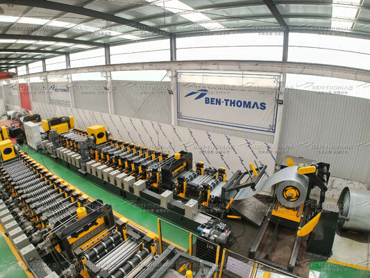 Feed Tower Corrugated Panel Roll Forming Machine