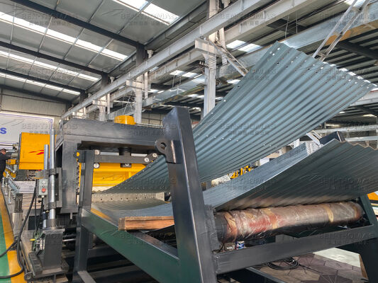 High Speed Corrugated sheet steel grain bin silo sidewall roll forming machine