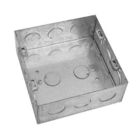 IP65 4x4 galvanized steel electrical junction box