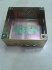 IP65 4x4 galvanized steel electrical junction box