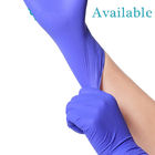 hot selling medical blue nitrile work gloves