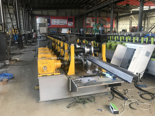 PLC Control Steel Silo Stiffener Roll Forming Machine / Silo Panel Roll Forming Machine