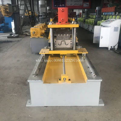 PLC Control Steel Silo Stiffener Roll Forming Machine / Silo Panel Roll Forming Machine