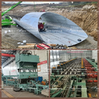 Corrugated sheet metal BOLT-A-PLATE production line , Large span CSP making machine