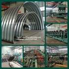 Corrugated Steel Roll Forming Machine, Drainage Culvert Pipe machine, Metal corrugated culvert pipe machine
