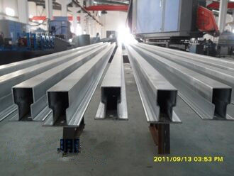 Elevator Closed Guide Rail Roll Forming  Machine