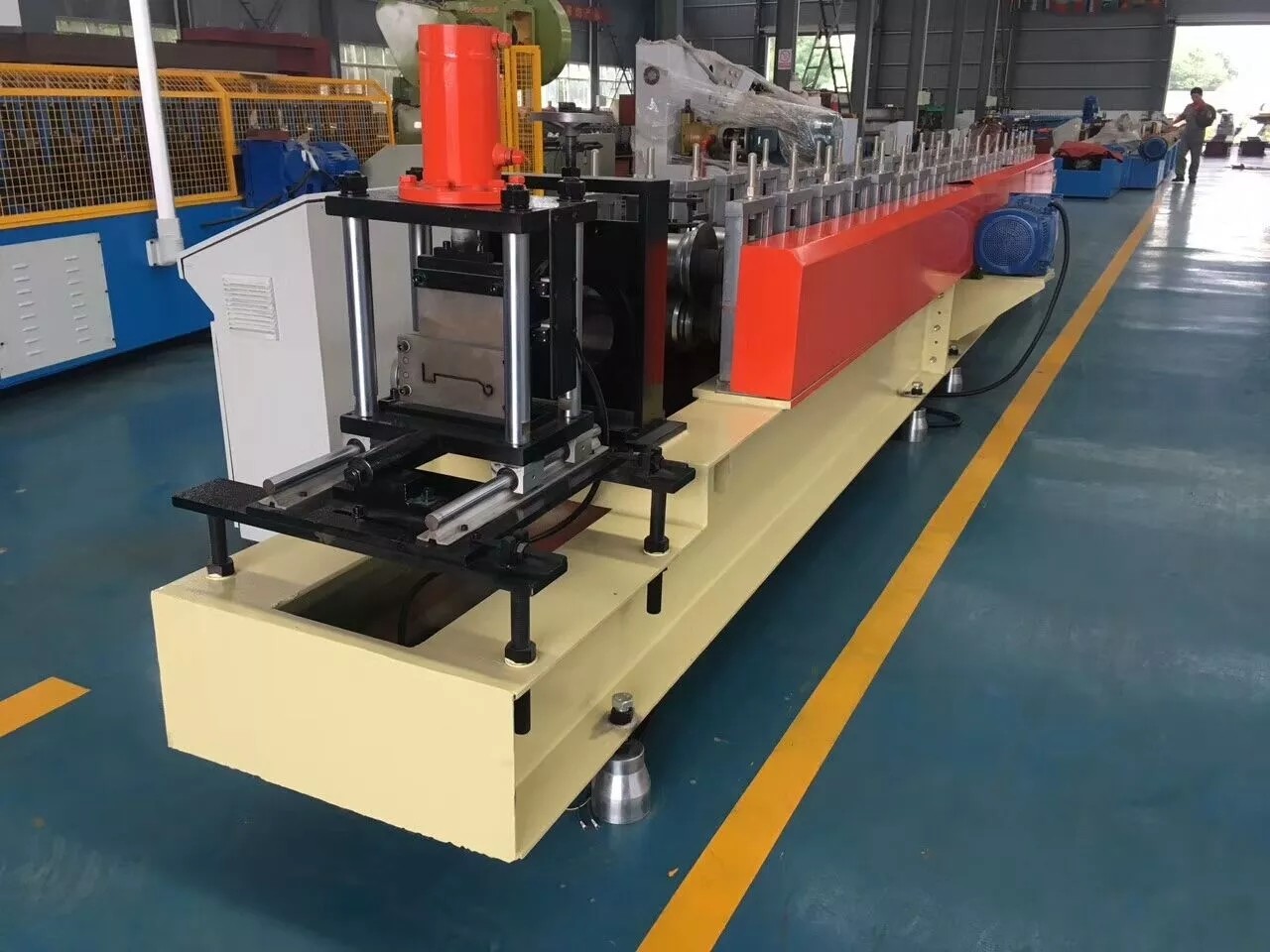 rolling shutter door machine