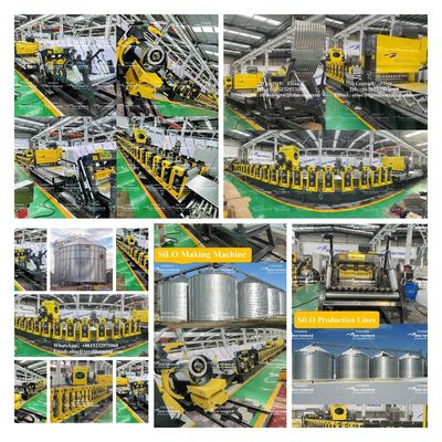 Grain silo sidewall machine | Silo corrugated sheet production line | Grain bin roll forming machine