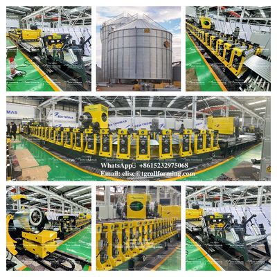 Silo machine | Grain bin roll forming machine | Corrugated sheet machine | silo production line
