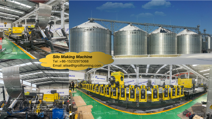Silo side wall production line | silo wall making machine | silo ...